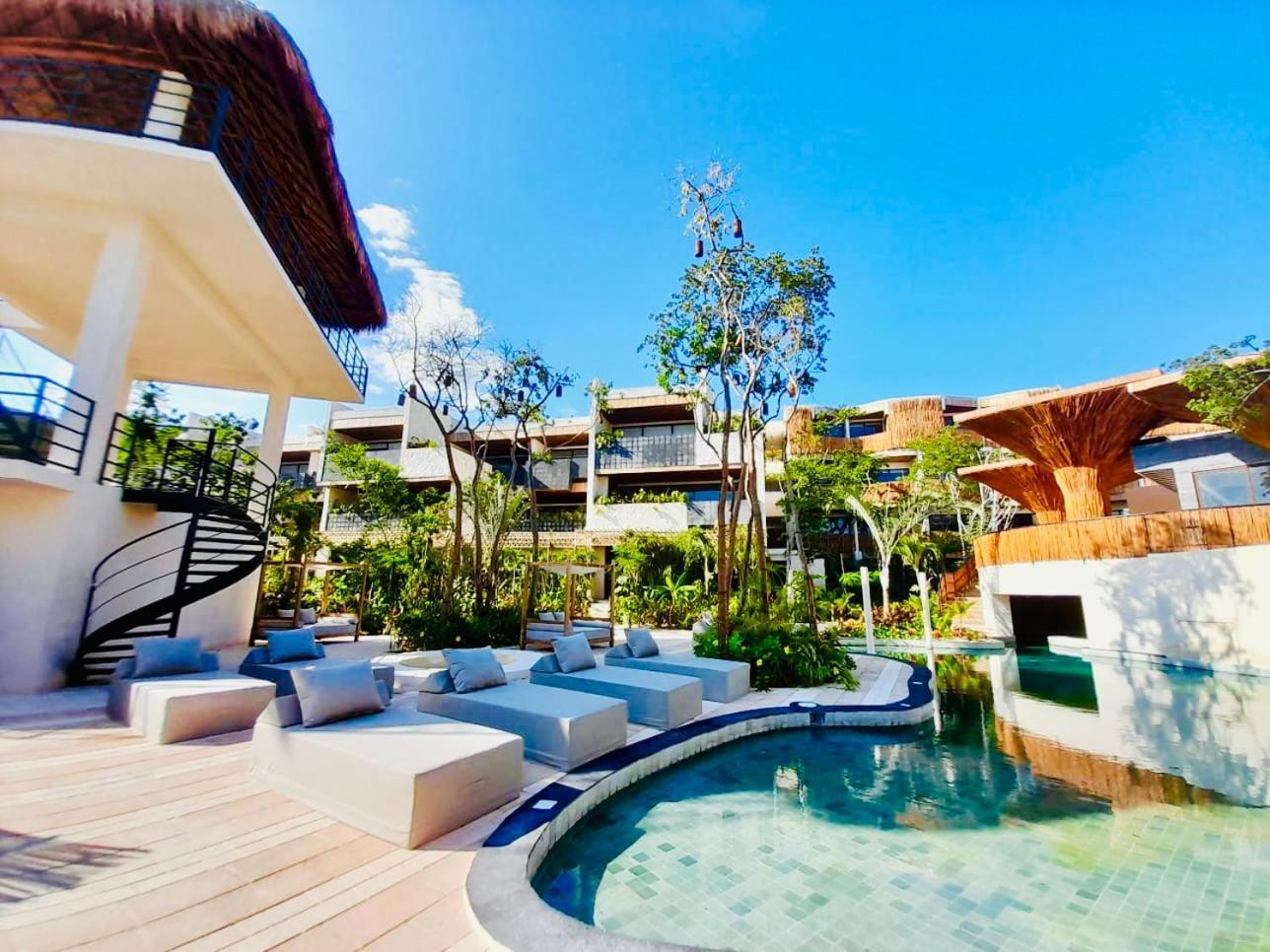Ferienwohnung Adora Tulum Exterior foto